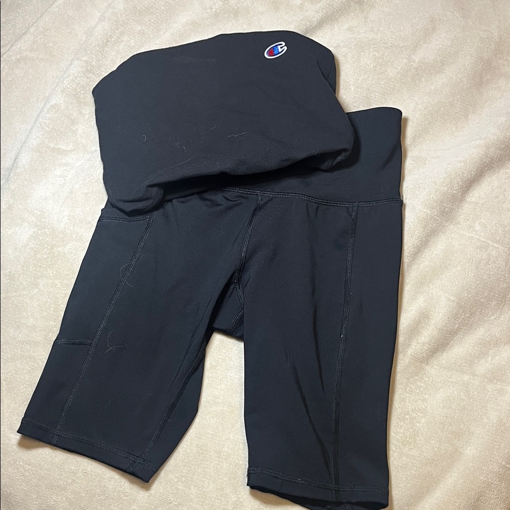 Champion Black Athletic Shorts